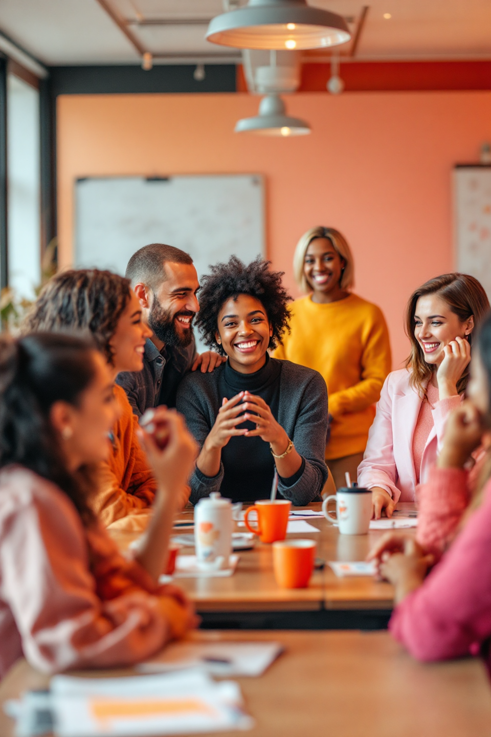 Klasserom med elevre